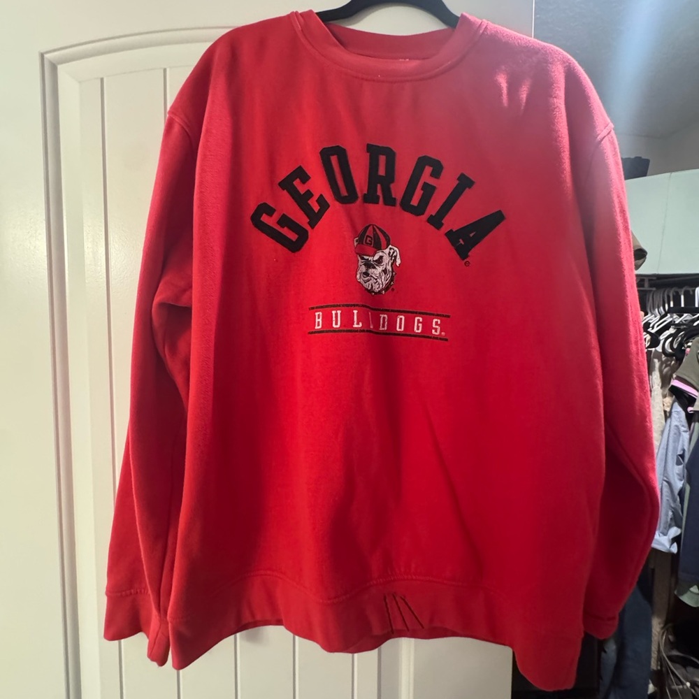 Champion Georgia Bull Dogs Crewneck Sweater